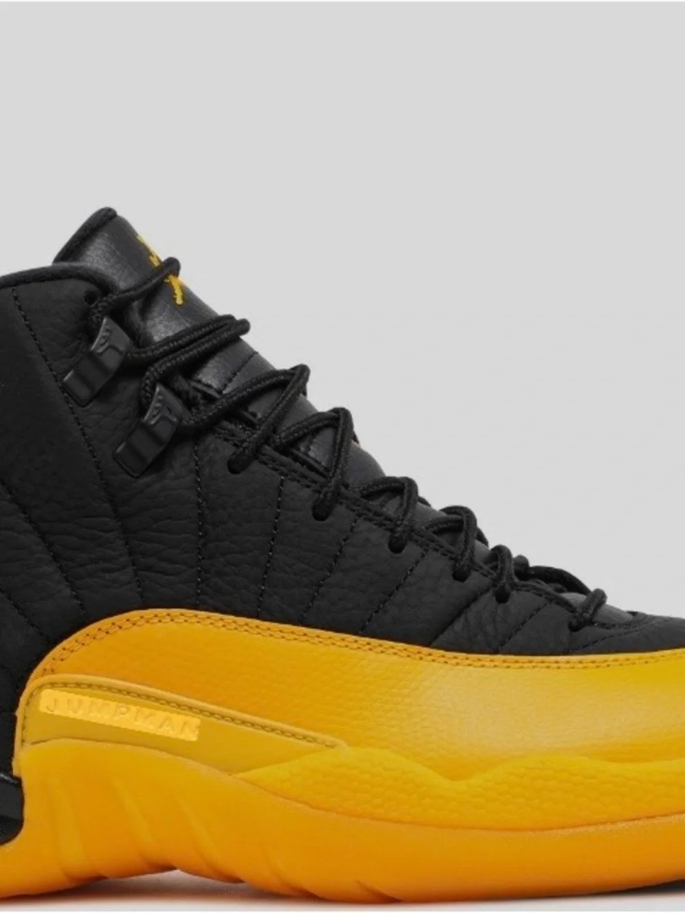 Men's Black and Yellow Basketball Sneakers